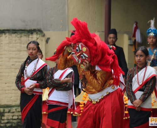 Celebration of Indra Jatra with Enthusiasm and Cultural Splendor at Prime Global School