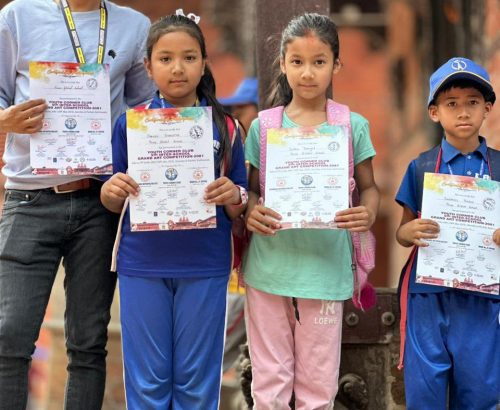 Participation in Art Competition 2081