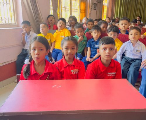 Spelling Competition at Prime Global School