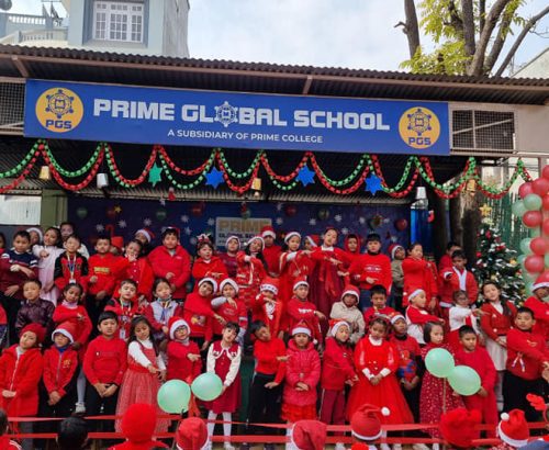 Spreading Joy: Christmas Celebrations at Prime Global School